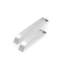 Ручка для мебели 6217-160 G6/F (алюминий со вставкой)