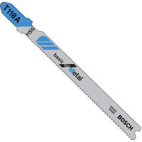 Пилки для лобзика Bosch T118A HSS по металу