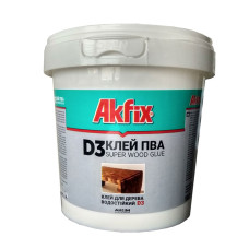 Клей ПВА Akfix D3 1000 гр