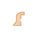 МДФ профіль рамковий AGT KS-03