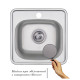 Мийка кухонна Imperial 3838 0.6 мм Decor