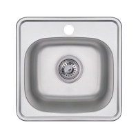 Кухонна мийка Imperial 3838 0.6 мм Satin