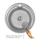 Мойка кухонная Imperial 510-D 0.6 мм Decor