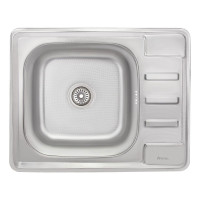 Кухонна мийка Imperial 6350 0.8 мм Satin