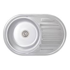 Кухонна мийка Imperial 7750 0.8 мм Satin