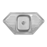 Кухонная мойка Imperial 9550D 0.8 мм Decor
