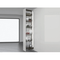 Рама для висувної колони в модуль 300, 450 Inoxa Ellite 858A/50 H=1825-2185 титан