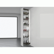 Рама для выдвижной колонны в модуль 300, 450 Inoxa Ellite 858A/50 H=1825-2185 титан