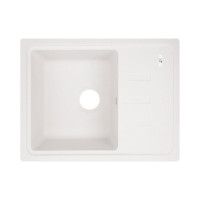 Гранітна мийка Lidz 620x435/200 WHI-01