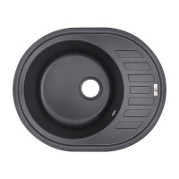 Гранітна мийка Lidz 620x500/200 BLA-03