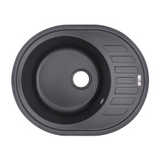 Гранітна мийка Lidz 620x500/200 BLA-03