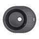 Кухонна мийка гранітна Lidz 620x500/200 BLA-03
