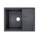 Кухонная мойка гранитная Lidz 650x500/200 BLA-03