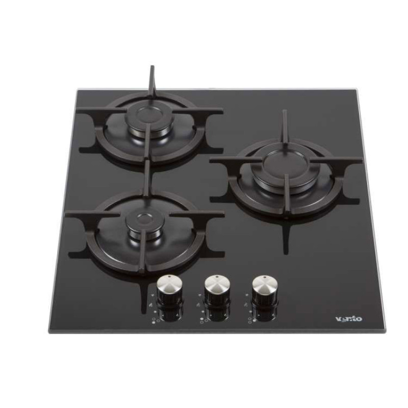 Варочна поверхня газова Ventolux HG430-G3G CS (BK)