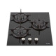 Варочна поверхня газова Ventolux HG430-G3G CS (BK)