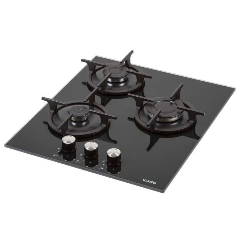 Варочна поверхня газова Ventolux HG430-G3G CS (BK)