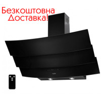Вытяжка RIALTO 90 BK (1000) TRC IT