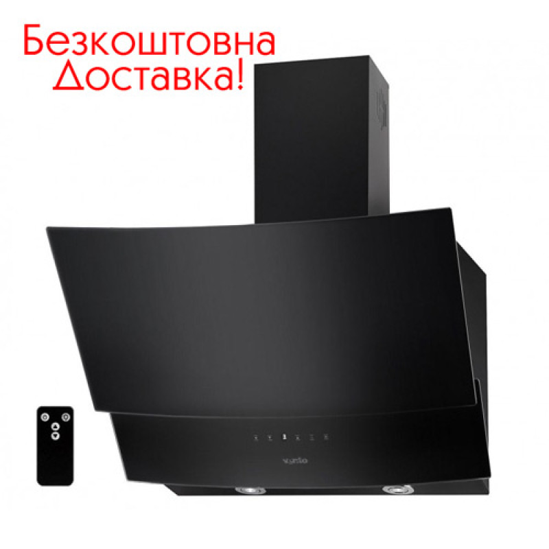Кухонна витяжка WAVE 60 BK (1000) TRC IT