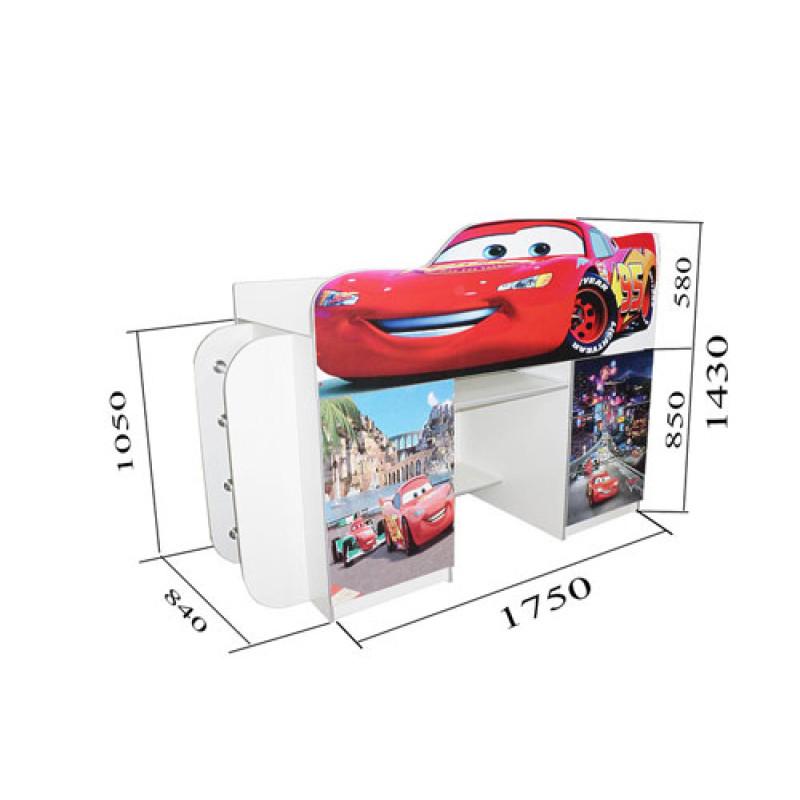 Дитяче ліжко кімната Bed Room №3 2000х840 (cп.м. 1700х800)