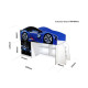 Детская кровать комната Bed Room №4 2050х836 (cп.м. 1700х800)