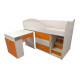 Дитяче ліжко кімната Bed Room №5+стіл 1840х860 (сп.м. 1800х800)