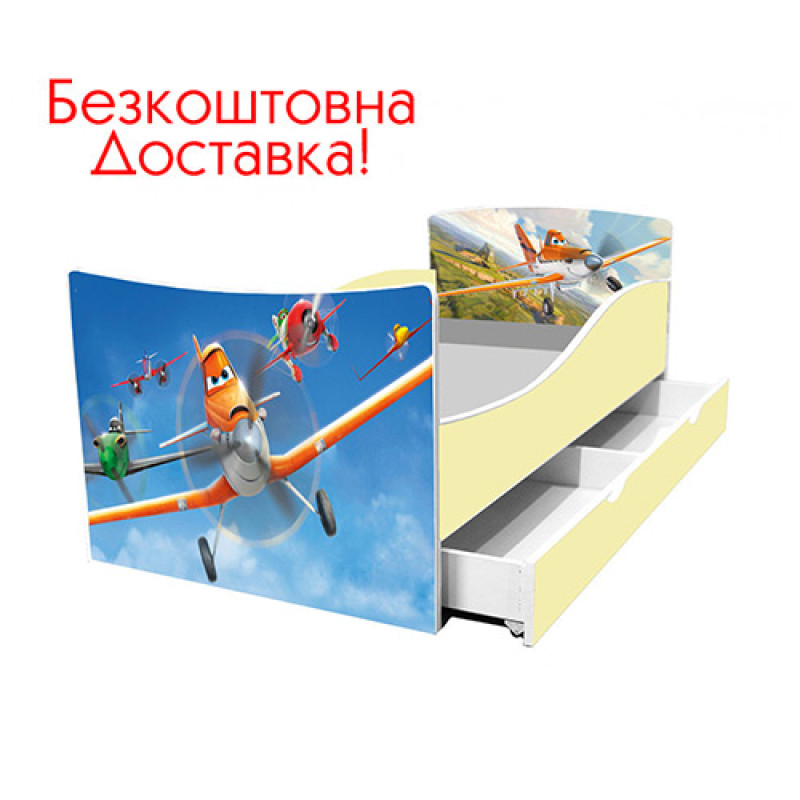 Дитяче ліжко "KINDER" (з ящиком)