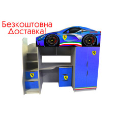 Кровать комната Bed Room №1 серия "Бренд"+комод 3 (сп.м 1700*800)