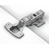 Петля напівнакладна з доводчиком Samet Master Soft Close 9MM 45AX NI