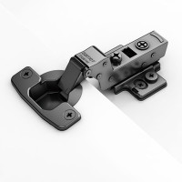Петля внутрішня з доводчиком Samet Master Black Soft Close 18MM 45AX NI