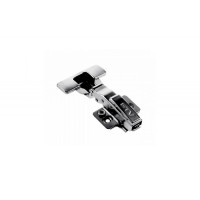 Петля GTV SilentoPro 3D Black накладна гідравлічна + оп. планка Н=0 clip-on