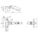 Завіса Sensys 8645i, накладна, з дотягом, 9071205, Hettich