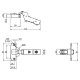 Завіса Sensys 8645i, внутрішня, з дотягом, 9071207, Hettich