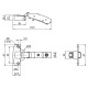Завіса Sensys 8645i, накладна, без дотягу, 9071259, Hettich