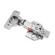 Петля LinkenSystem E.Motion PLUS A Soft Close з доводчиком накладна 3D