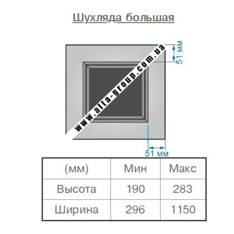 Пленочный фасад МДФ категория №3 Экран Алес 1 16 мм