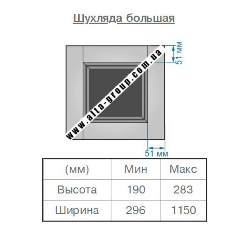 Пленочный фасад МДФ категория №3 Экран Алес 2 16 мм