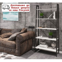 Стелаж 5 полиць Призма Золото/Металік