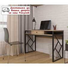 Стол рабочий Ромбо Белый бархат