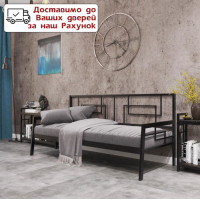 Софа-диван металлическая "Квадро" Золото/Металлик
