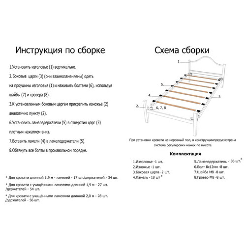 Металлическая односпальная кровать "Квадро" в стиле Лофт Черный бархат