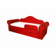 Детская кровать Melani 2250x900 ящик + бортик ткань рогожка