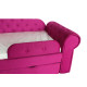Детская кровать Melani 2250x900 ящик + бортик ткань рогожка