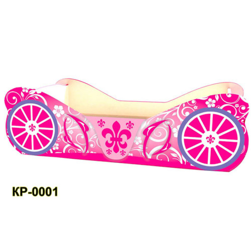 Детская кровать Карета-корабль 1800/836 (сп.м 1600х800)