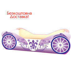 Кровать детская Карета-корабль 1800/836 (сп.м 1600х800)